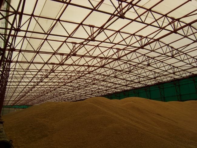 строительство зернохранилищ